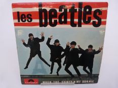Les Beatles - When The Saints/ My Bonnie (21914) French EP, the record appears VG,