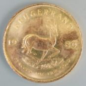 1980 South African gold Krugerrand