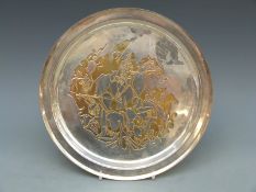 Garrard Battle of Omdurman hallmarked silver limited edition plate designed by John Spencer -