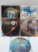 Deep Purple - Picture Disc LPs In Rock, Fireball, Machine Head, Perfect Strangers and Live,