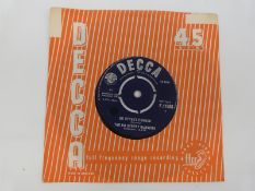 Three Decca singles.