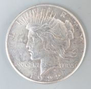 USA 1922 peace dollar