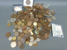 An amateur collection of Irish Free State coinage includes 1975 50p, 1941 halfcrown,
