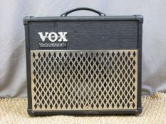 Vox Valvetronix guitar amplifier in black leatherette finish, serial no.