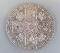 George III shilling 1787 EF