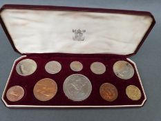 1953 cased Coronation coin set