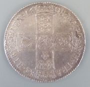 William III half crown 1698 VF