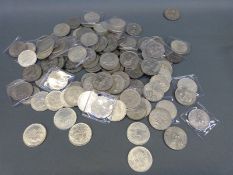 Over 60 UK Royal commemorative crowns and Churchill crowns,