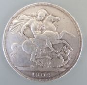 Edward VII 1902 crown G/F