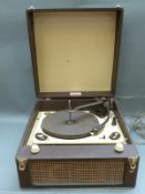 Garrard Antoria Ampligram 1950s record player,