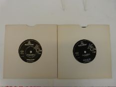 Two copies of Shades of Grey by Edwick Rumbold on Parlophone (R5622).