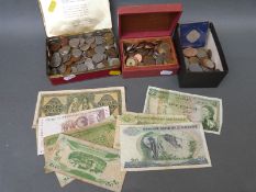 An amateur collection of world coinage, 19thC onwards, including European, USA, Canada,