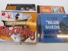 Approximately 180 CDs mostly rock and roll and associated music from the 1950s and 1960s