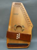 Oscar Schmidt Wildwood Flower autoharp with fine tuners,