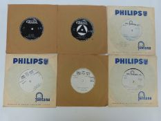 Fourteen single sided demos from the late 1950s on RCA (6) UA, Pye, Phillips,