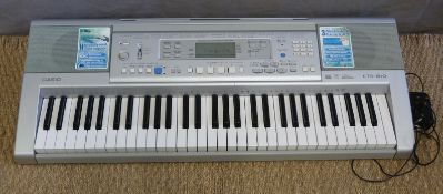 Casio CTK-810 keyboard with AC adaptor