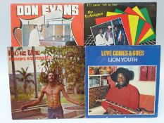 Approximately 100 reggae / dub albums and 12inch singles