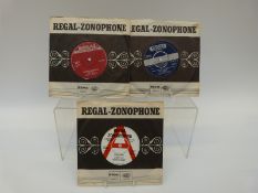 Three Regal Zonophone singles Juniors Eye (RZ3018) demo,