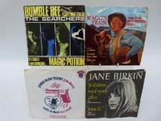 Approximately 400 singles from the 1950s and 1960s