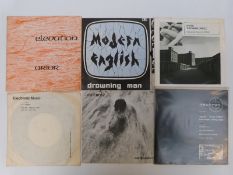 Eighteen Industrial / Eperimental / Minimal New Wave singles including Elevation, Robert Rental, AK,