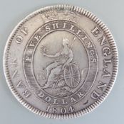 George III Bank of England dollar 1804 NVF