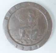 George III cartwheel 2d