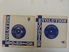 Time and Illusion (E2441) and Hi There Hallelujah (E2445) by Raw Material on Evolution in company
