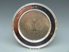 1981 Royal Wedding limited edition plate, diameter 23cm, 284g,