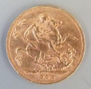 1906 Edward VII gold full sovereign