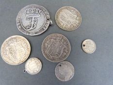 1668 Danish 4 mark coin,