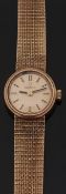 Omega 9ct gold ladies wristwatch ref.