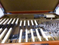 A mahogany, Wellington chest style,