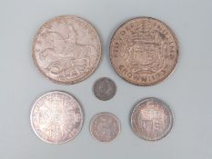 1937 George VI Coronation crown and a George V rocking horse crown,