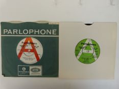 Two Parlophone demos in at least EX condition.