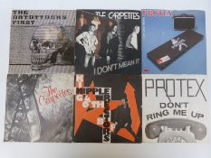 Nineteen punk singles mostly late 1970s, including The Cigarettes, Channel 4, Roses Are Red,