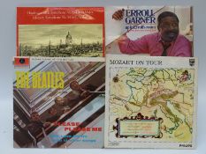 Over 60 LPs, mostly classical but also The Beatles 'Please, Please Me',