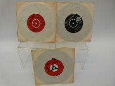 Three collectable Atlantic singles, all appear at least EX.