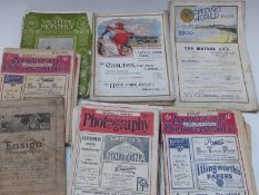 A quantity of early 20thC magazines including Yachting World 1100 & Yachtsman 1902,