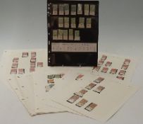 An interesting collection of GB control numbers Edward VII,