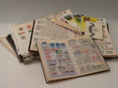 A box of Commonwealth stamps, all reigns,