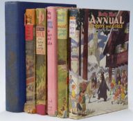 [Enid Blyton] Daily Mail Annual for Boys & Girls in 5 volumes (c1940s) including stories by Enid