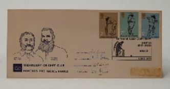 GB first day cover 16th May 1973 County Cricket featuring W G Grace,