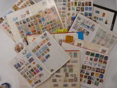 A quantity of albums, stockbooks,