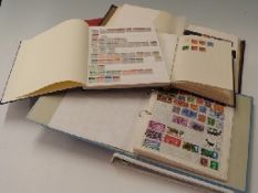 Six albums of GB stamps Victoria - Queen Elizabeth II