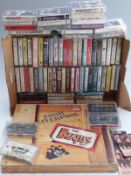 A quantity of Beatles and related cassettes with foreign and alternative releases to include From