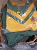 Rugby shirt collection including South Africa, Australia and New Zealand, largely unworn or new,