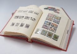 GB Windsor albums vols 1 & 2 and contents with good range of QEII mint stamps