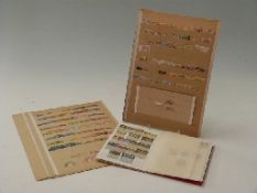 Two stockcards and stockbook of German States stamps with many interesting examples.