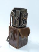 Rolleicord TLR camera with Zeiss Triotar 1:4.5 f=7.