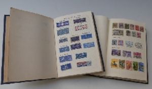 Two albums of Commonwealth stamps, mint and used,